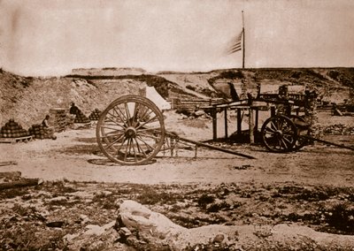 Fort Johnson, Charleston, Caroline du Sud, 1861-65 - Mathew B. Brady